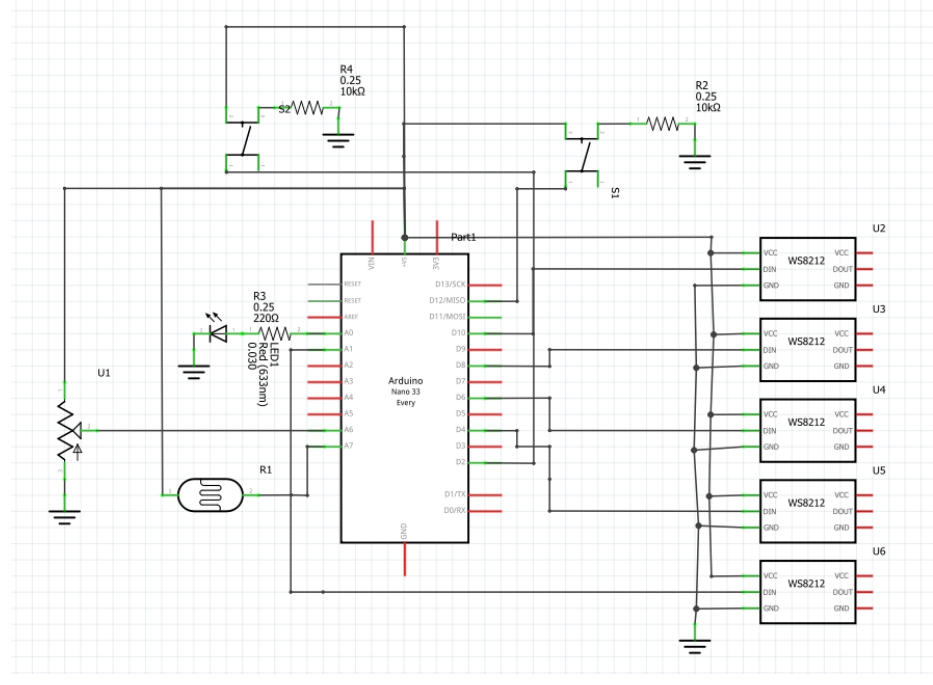 A screenshot of a circuit schematic